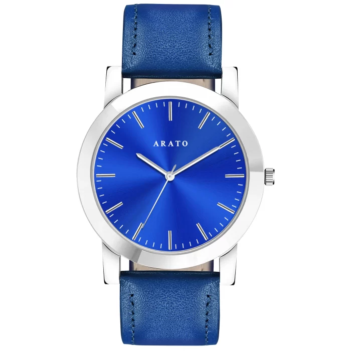 Men's Blue Minimal Watch